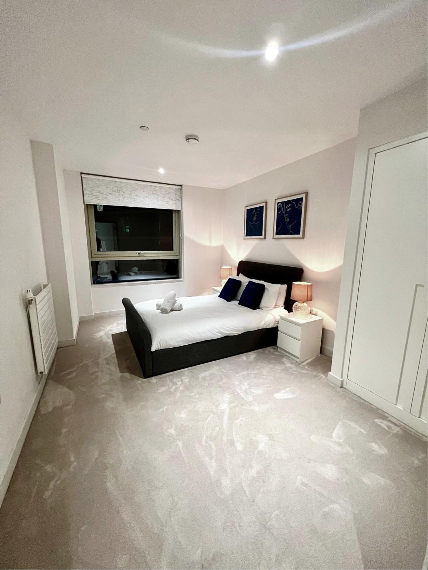 Stylish Apartment Docklands London Bagian luar foto